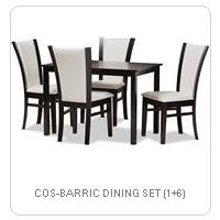 COS-BARRIC DINING SET (1+6)